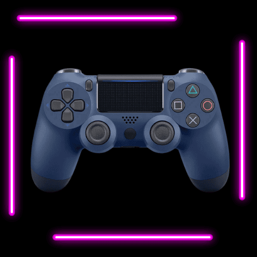 Manette sans fil Bleu nuit pour PlayStation 4 de MAGIC GAMING : une fusion parfaite de confort ergonomique et de précision de jeu. Des commandes intuitives, une connectivité sans faille et un design élégant pour une expérience de jeu immersive. Découvrez le contrôle ultime avec notre manette PS4 de qualité supérieure.
