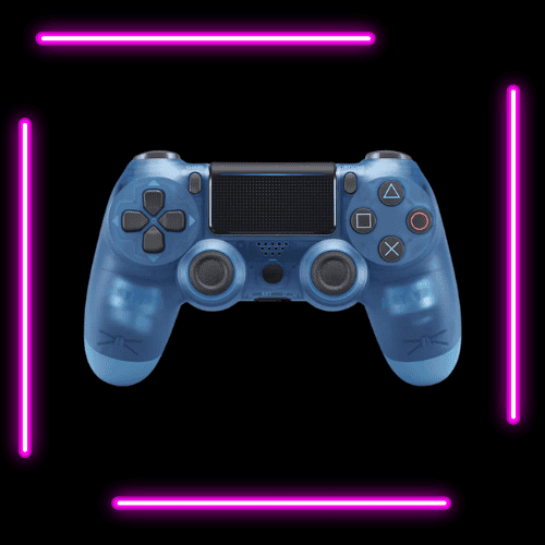 Manette sans fil PlayStation 4 transparente de MAGIC GAMING : une fusion parfaite de confort ergonomique et de précision de jeu. Des commandes intuitives, une connectivité sans faille et un design élégant pour une expérience de jeu immersive. Découvrez le contrôle ultime avec notre manette PS4 de qualité supérieure