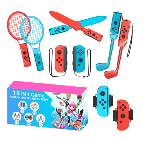 Switch Accessories Kit【10 in 1】 